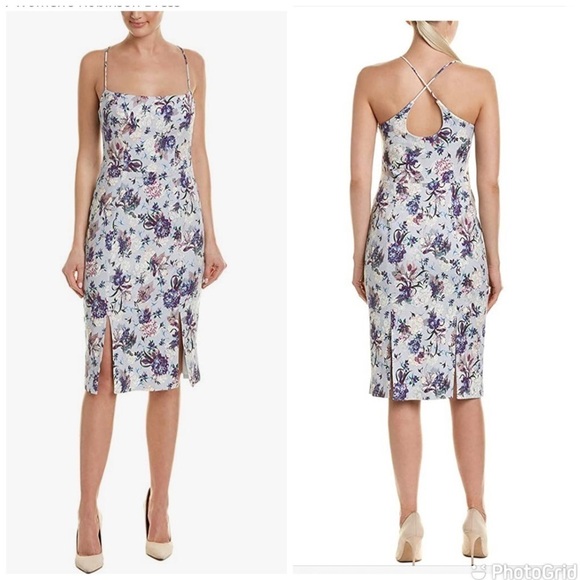 Black Halo Robinson Dress Agapanthus New with Tags! NWT!